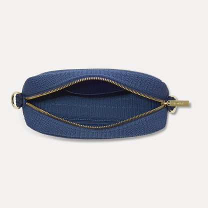 Rothy's The Crossbody Camera Bag in Lagoon Open-Knit