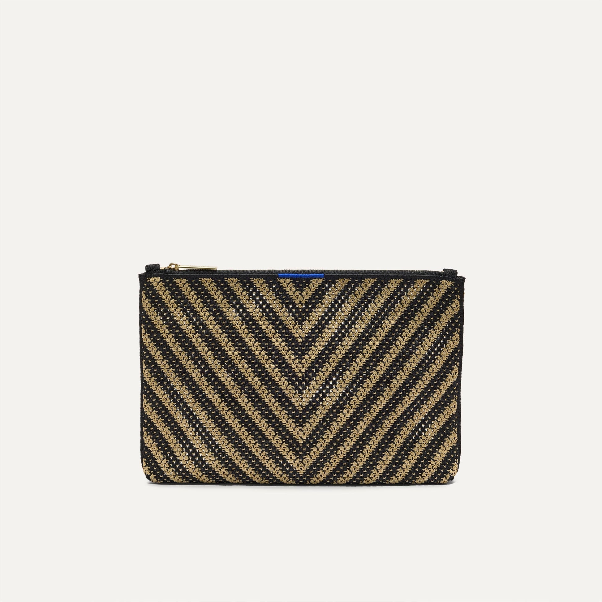 Rothy's The Convertible Clutch in Toffee Chevron
