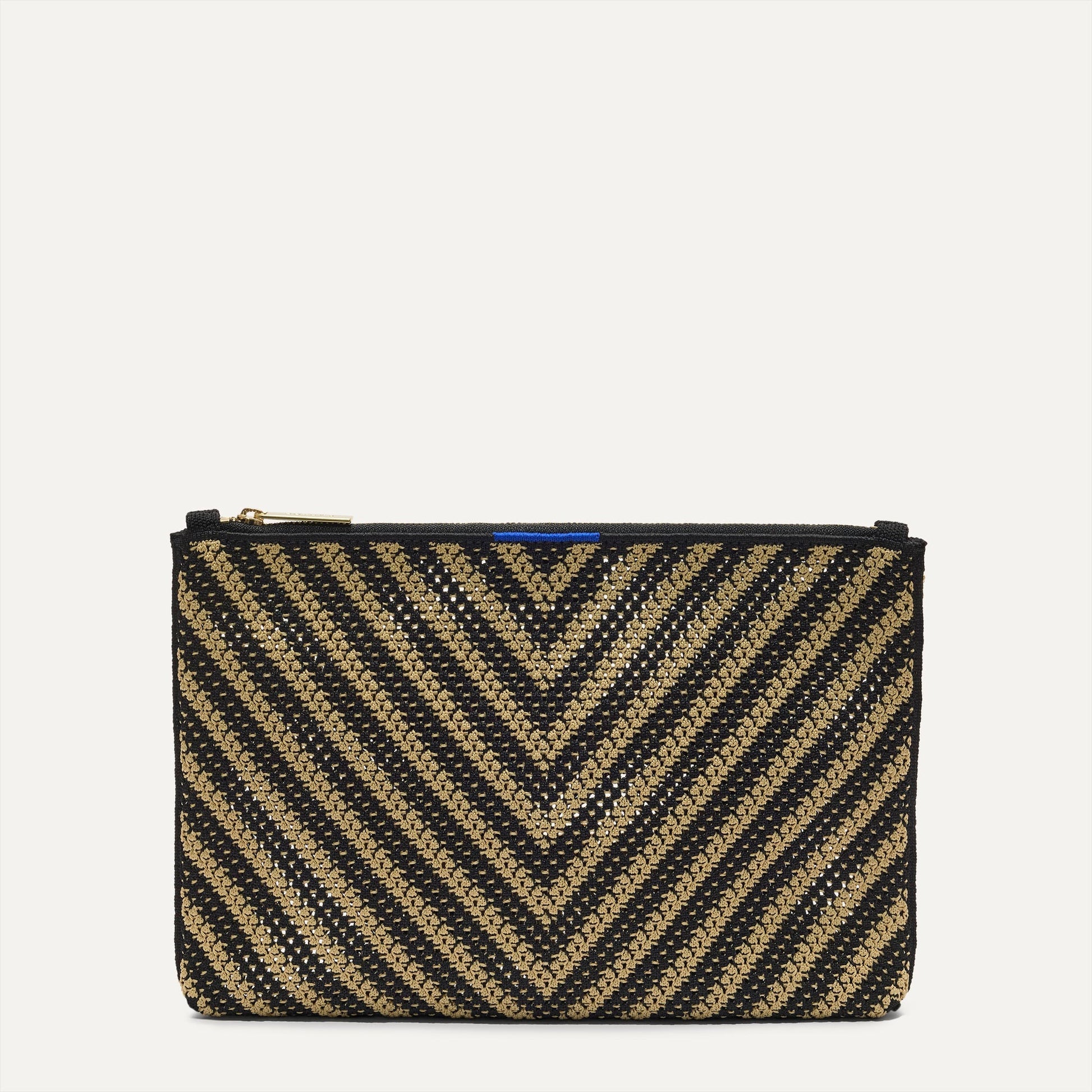 Rothy's The Convertible Clutch in Toffee Chevron