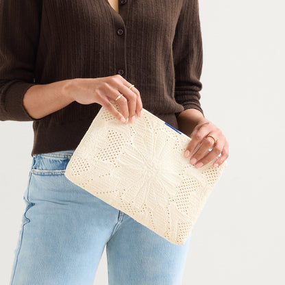 Rothy's The Convertible Clutch in Moonflower