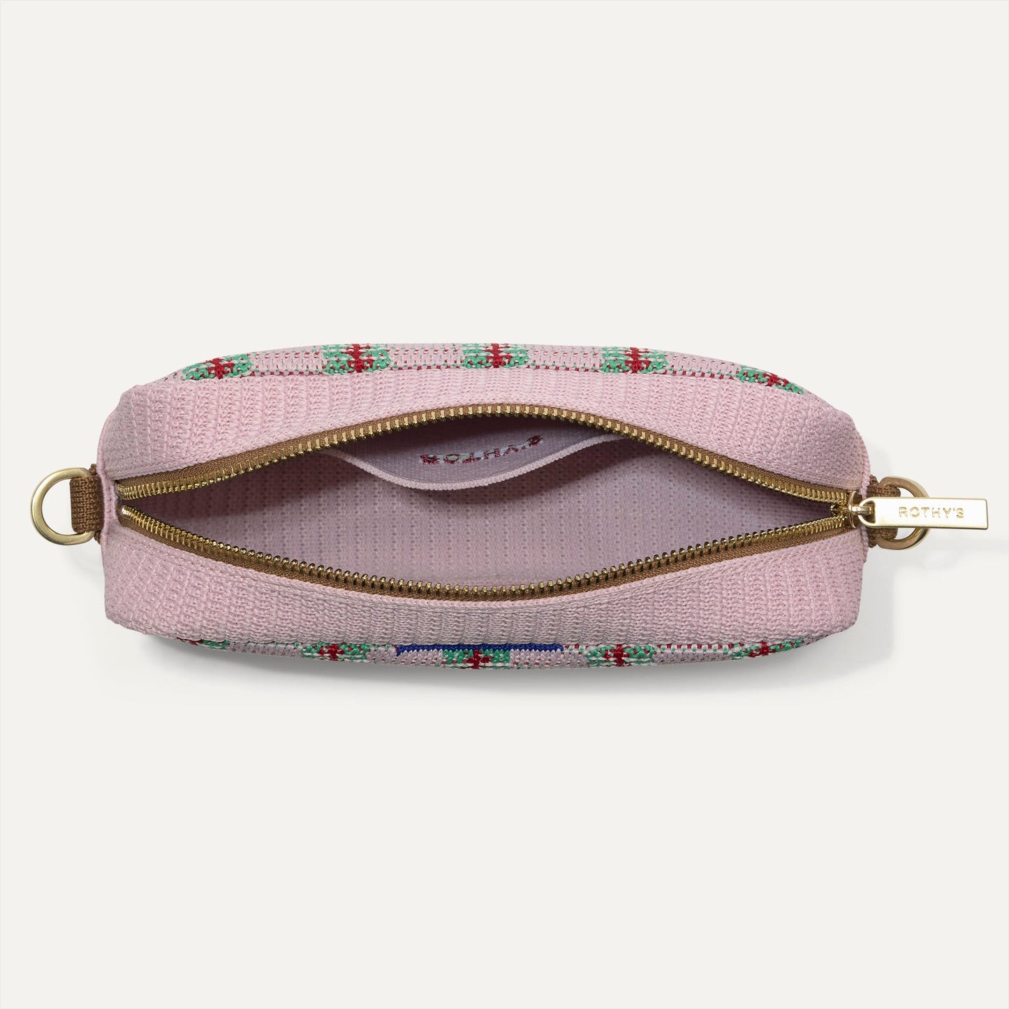 Rothy's The Crossbody Camera Bag in Watermelon Market Stripe