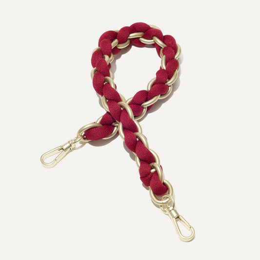 Rothy's The Shoulder Strap in Cranberry Chain