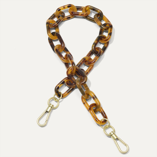 Rothy's The Shoulder Strap in Tortoise Chain