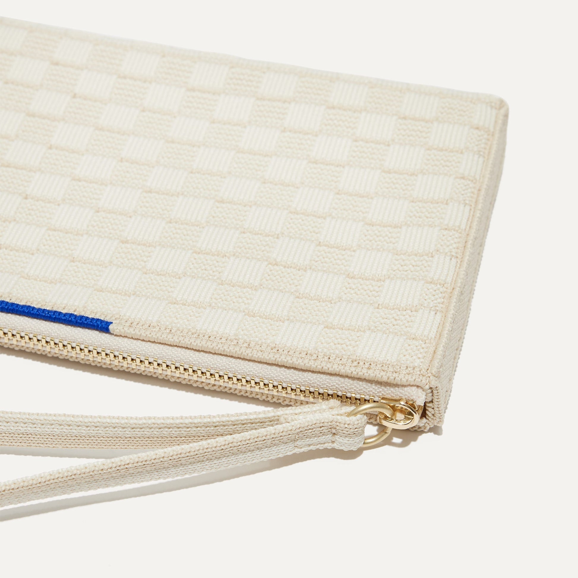 Rothy's Wallet Wristlet in Vanilla Basketweave