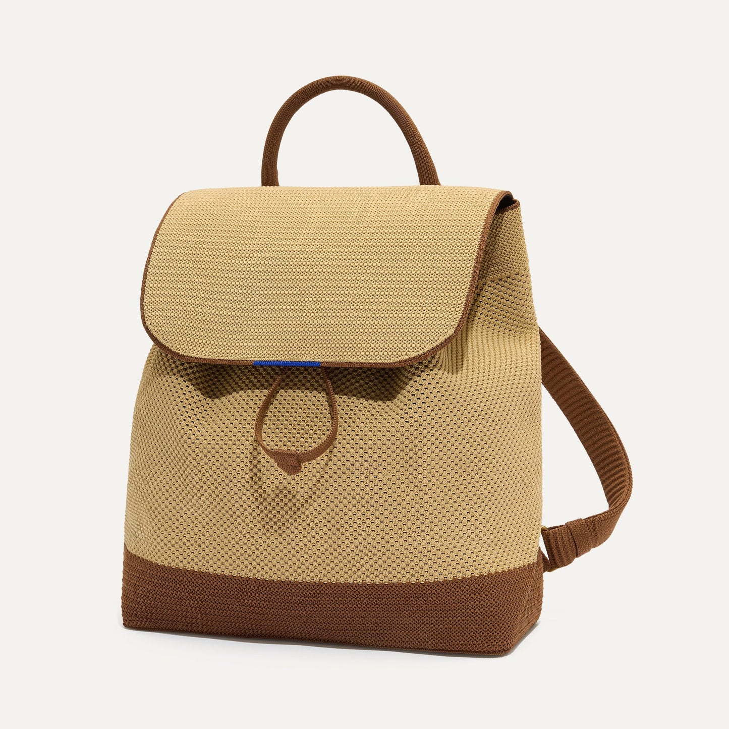 Rothy's The Cinch Backpack in Brown Butter