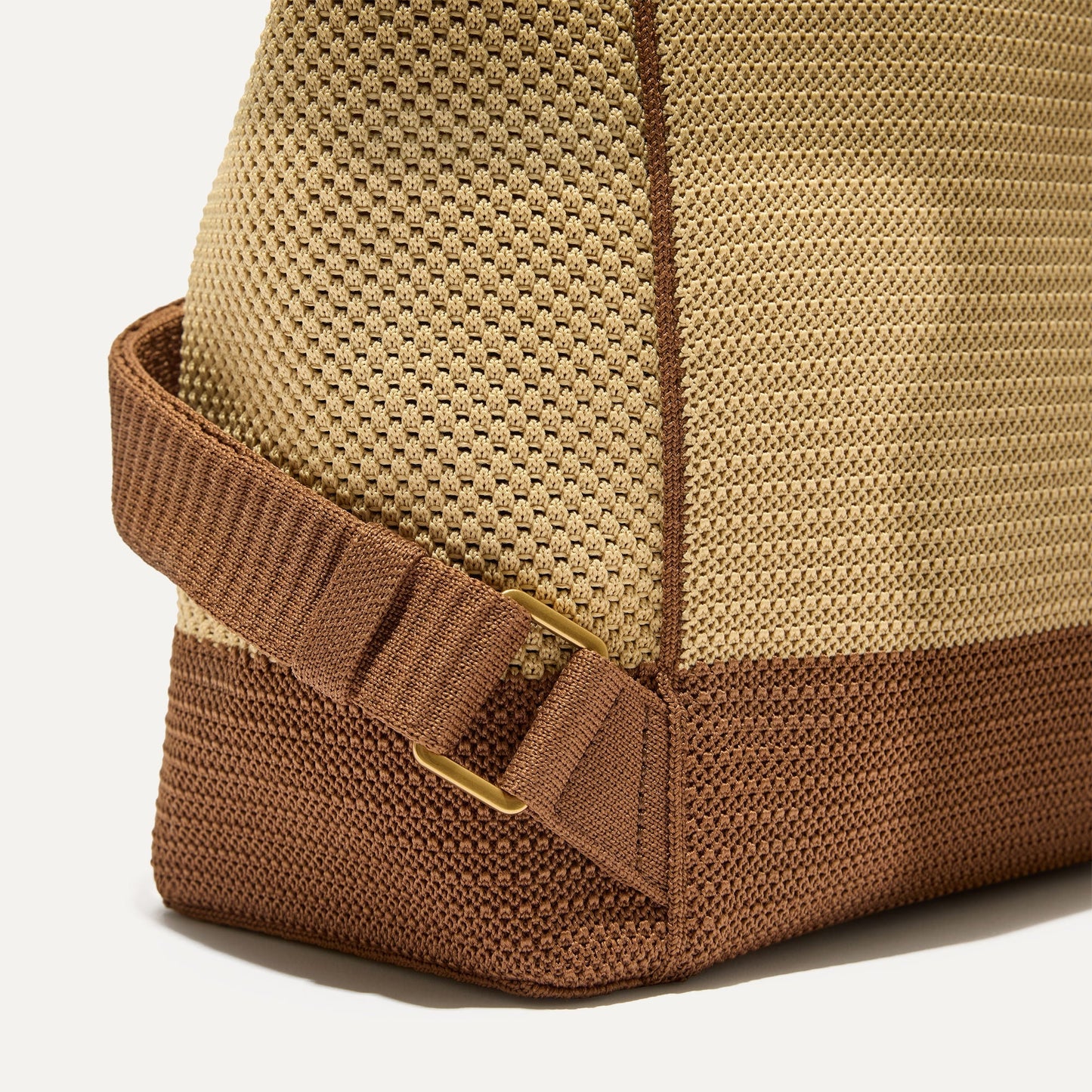 Rothy's The Cinch Backpack in Brown Butter