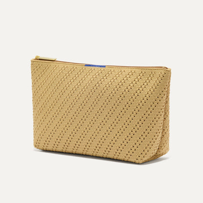 Rothy's The Travel Pouch Set in Brown Butter Crochet