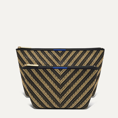 Rothy's The Travel Pouch Set in Toffee Chevron