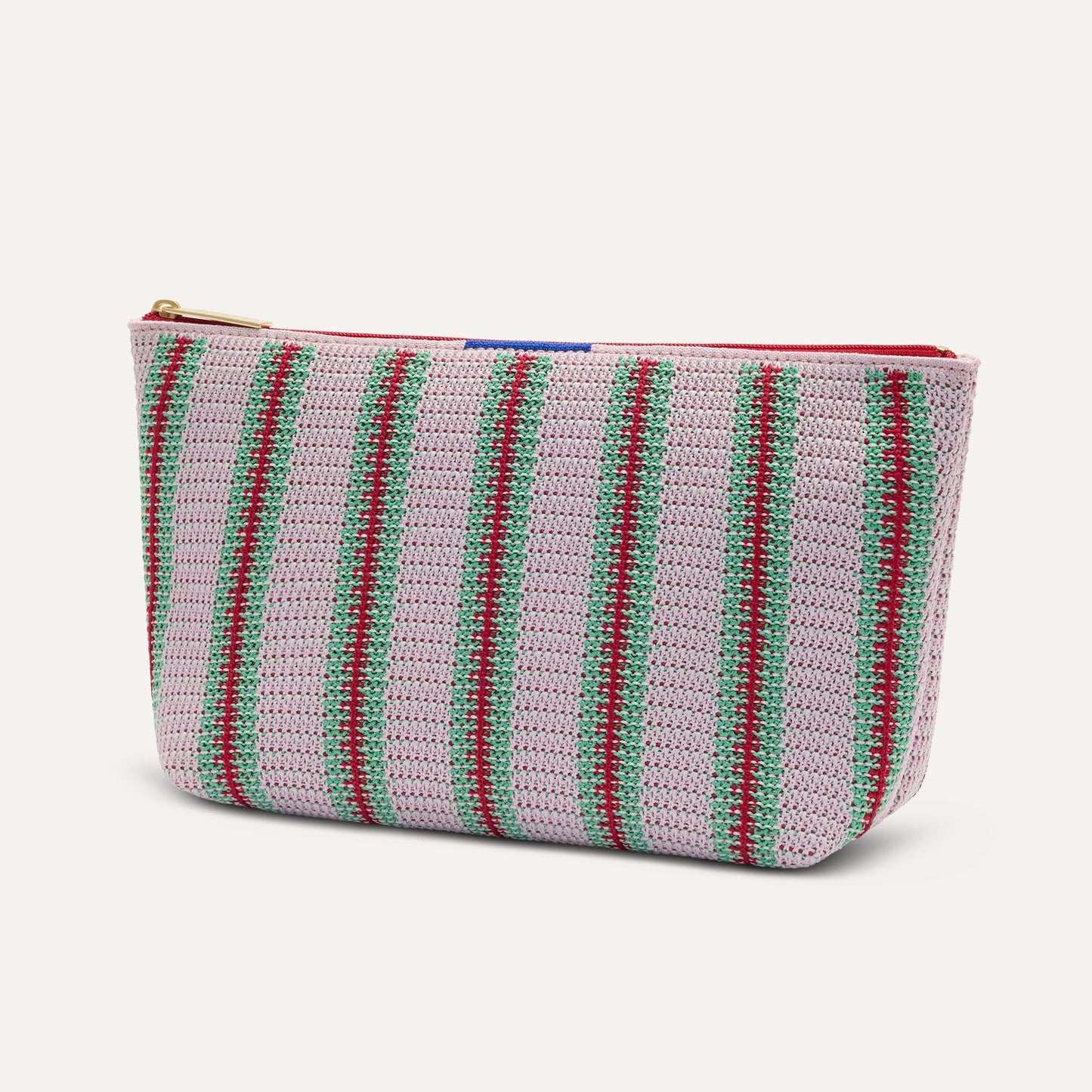 Rothy's The Travel Pouch Set in Watermelon Market Stripe