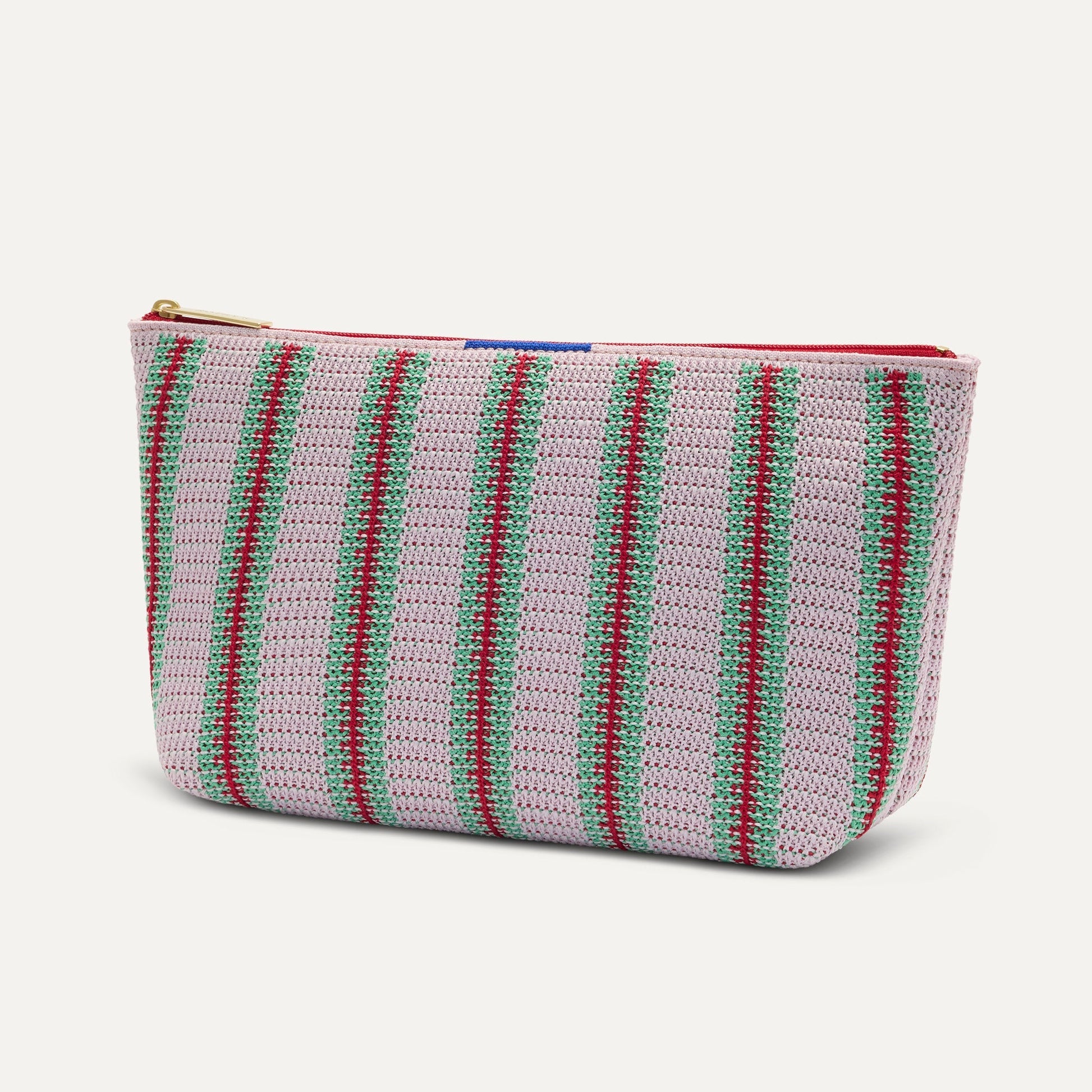 Rothy's The Travel Pouch Set in Watermelon Market Stripe