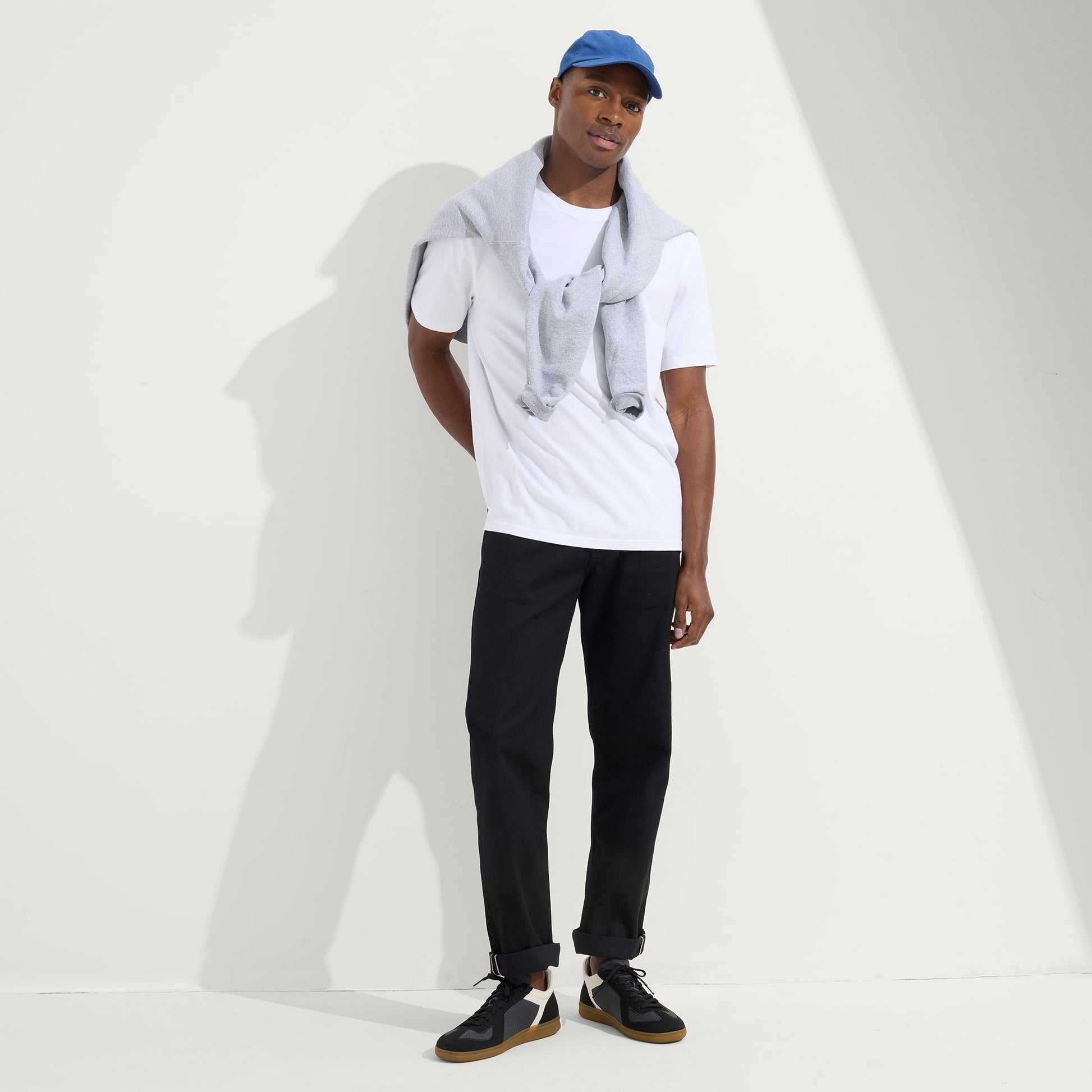 Rothy's The RS01 Sneaker in Obsidian Black