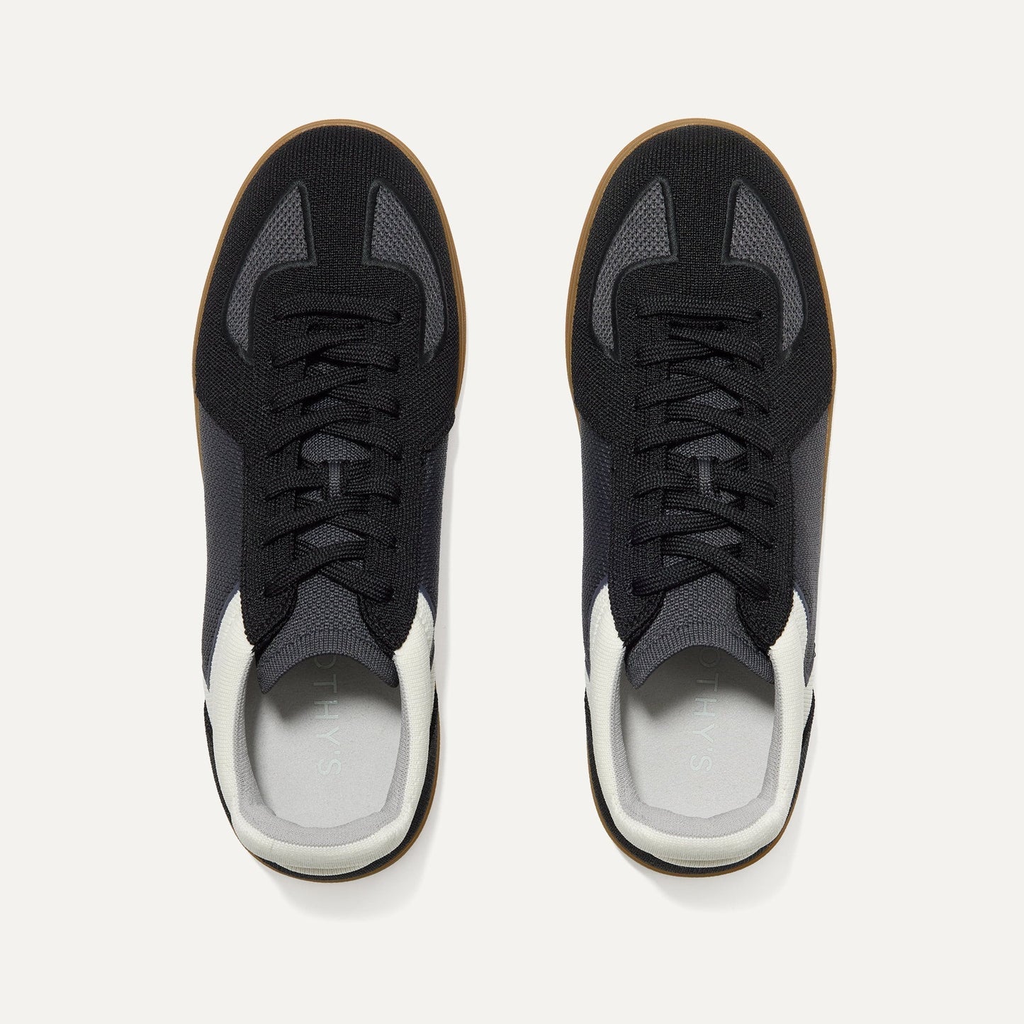 Rothy's The RS01 Sneaker in Obsidian Black