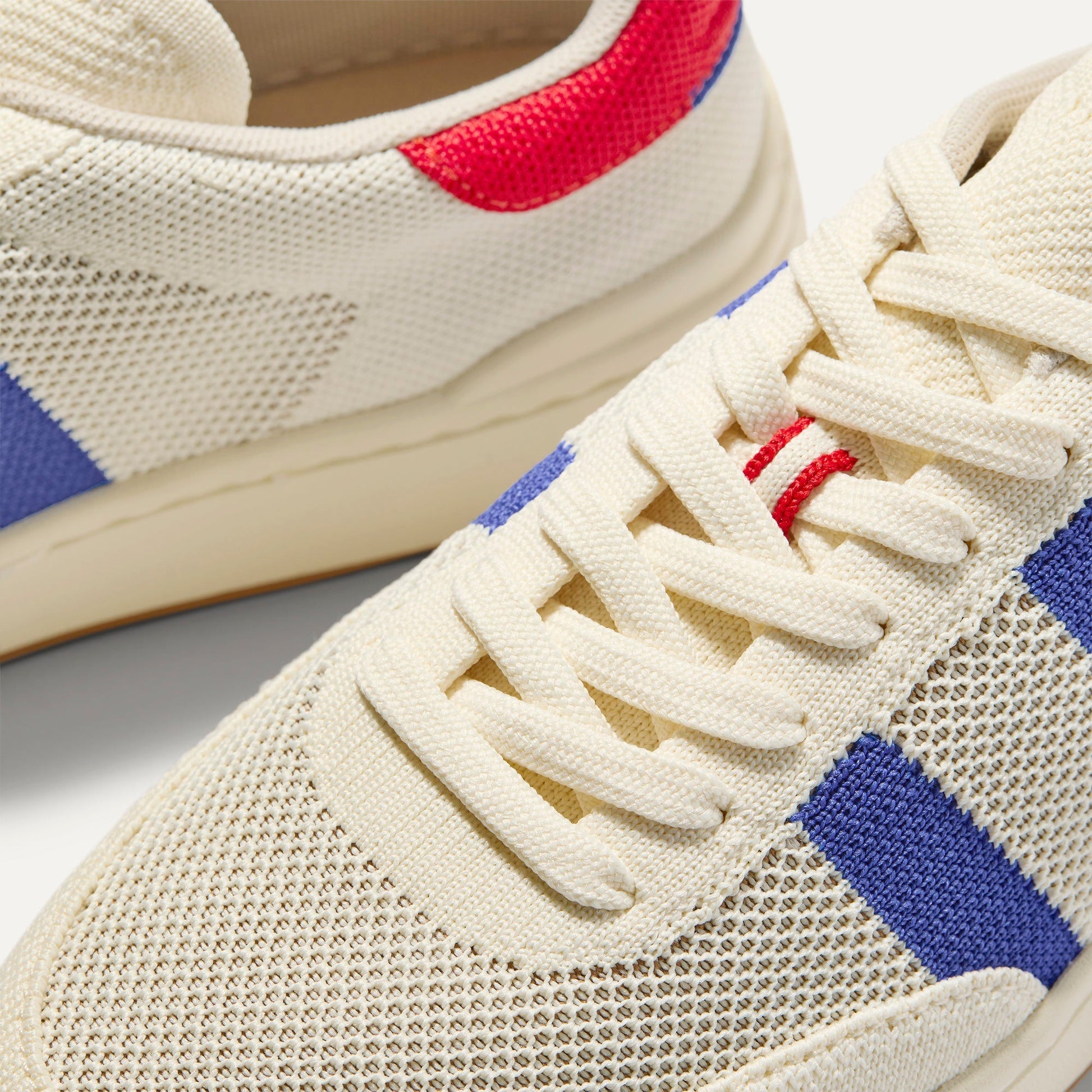 Rothy's The Men's Court Sneaker in Turbo Blue