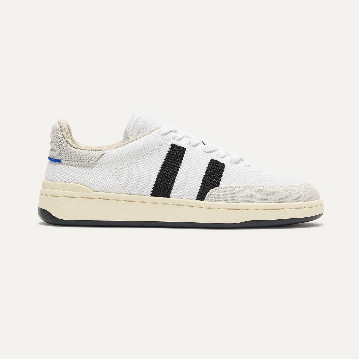 Rothy's The Men's Court Sneaker in Black Drift