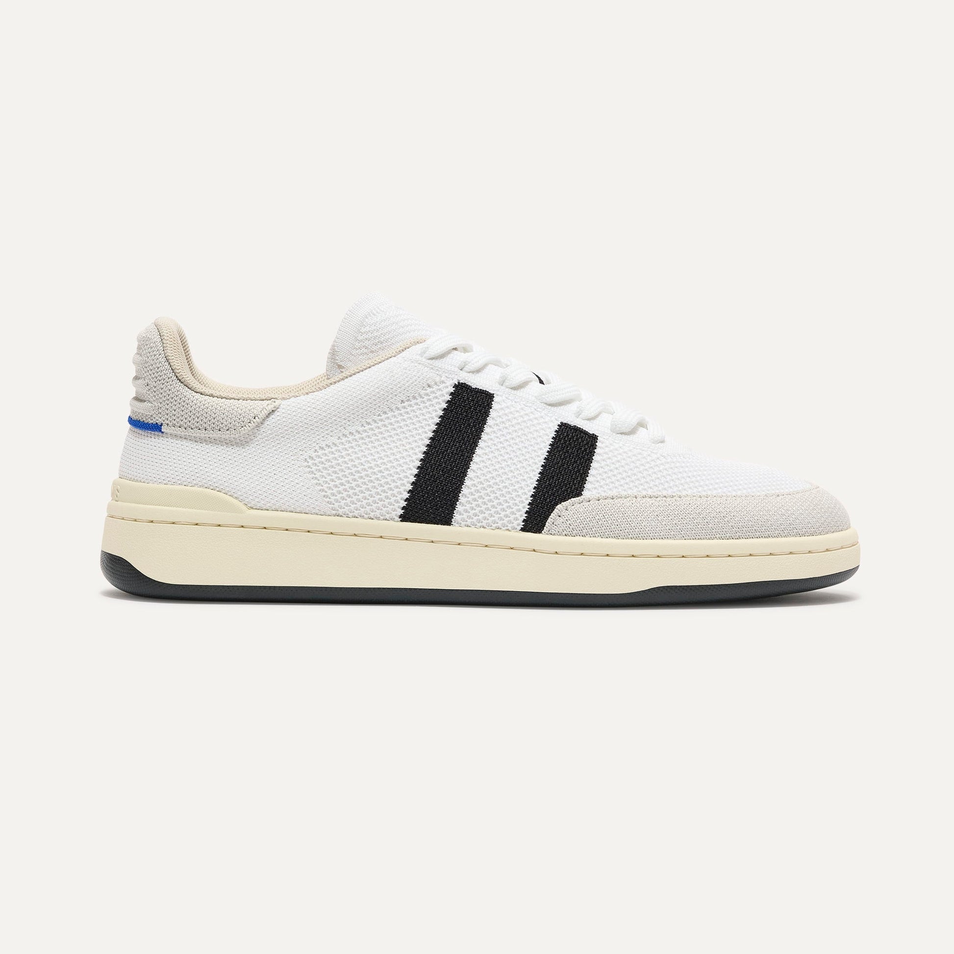 Rothy's The Men's Court Sneaker in Black Drift
