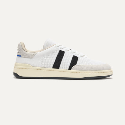 Rothy's The Men's Court Sneaker in Black Drift