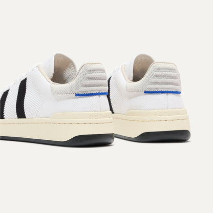 Rothy's The Men's Court Sneaker in Black Drift