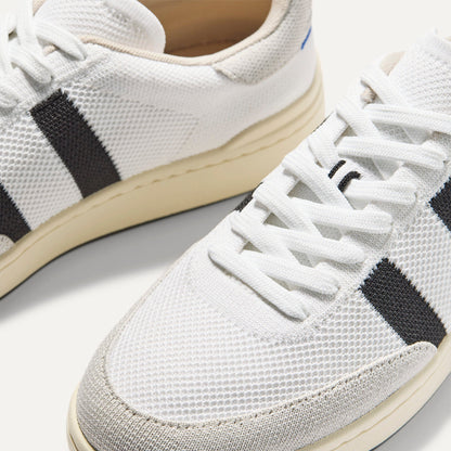 Rothy's The Men's Court Sneaker in Black Drift