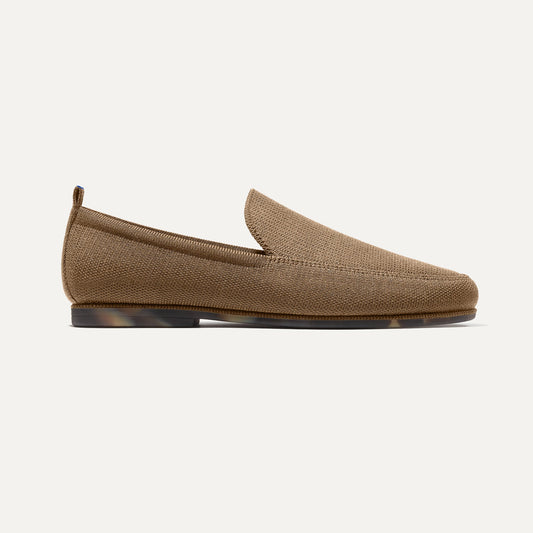 Rothy's The Ravello Loafer in Faded Brown