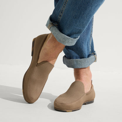 Rothy's The Ravello Loafer in Faded Brown