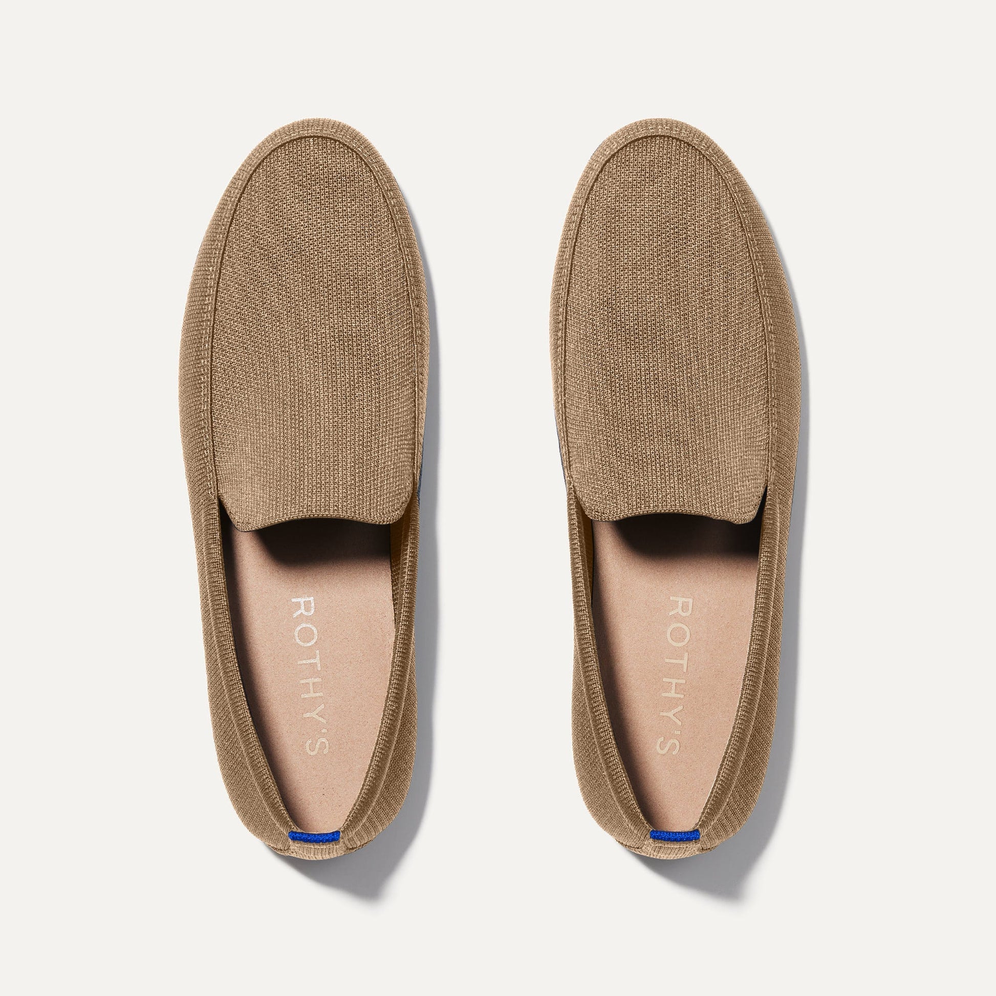 Rothy's The Ravello Loafer in Faded Brown