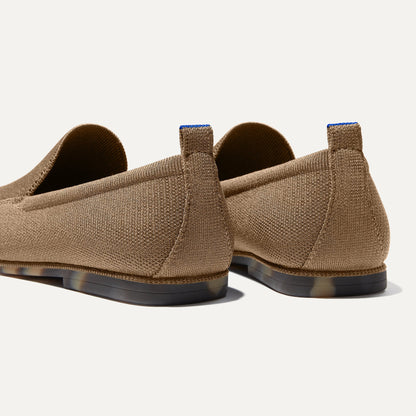 Rothy's The Ravello Loafer in Faded Brown