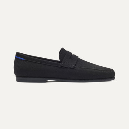 Rothy's Men's Ravello Penny Loafer in Black