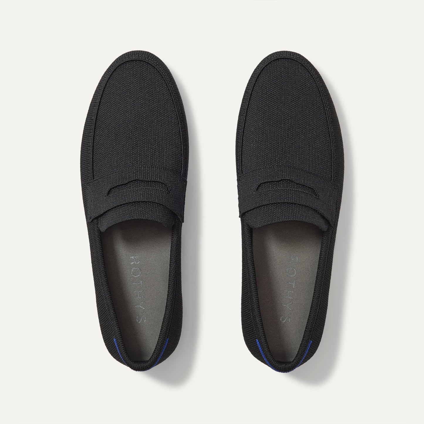 Rothy's Men's Ravello Penny Loafer in Black