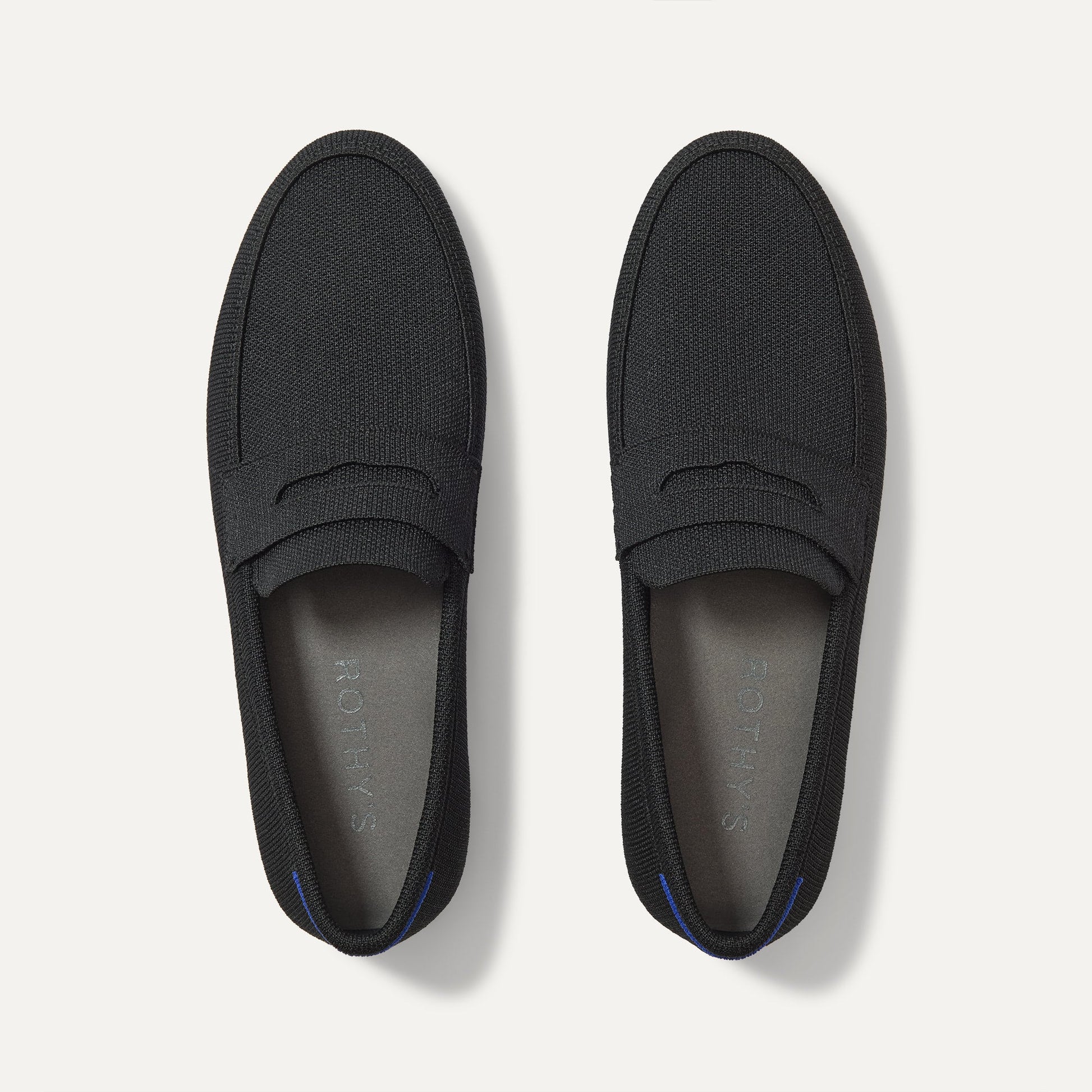 Rothy's Men's Ravello Penny Loafer in Black