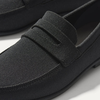 Rothy's Men's Ravello Penny Loafer in Black