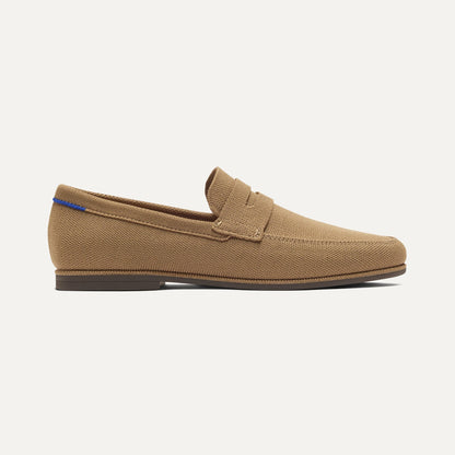 Rothy's Men's Ravello Penny Loafer in Morel