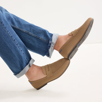 Rothy's Men's Ravello Penny Loafer in Morel