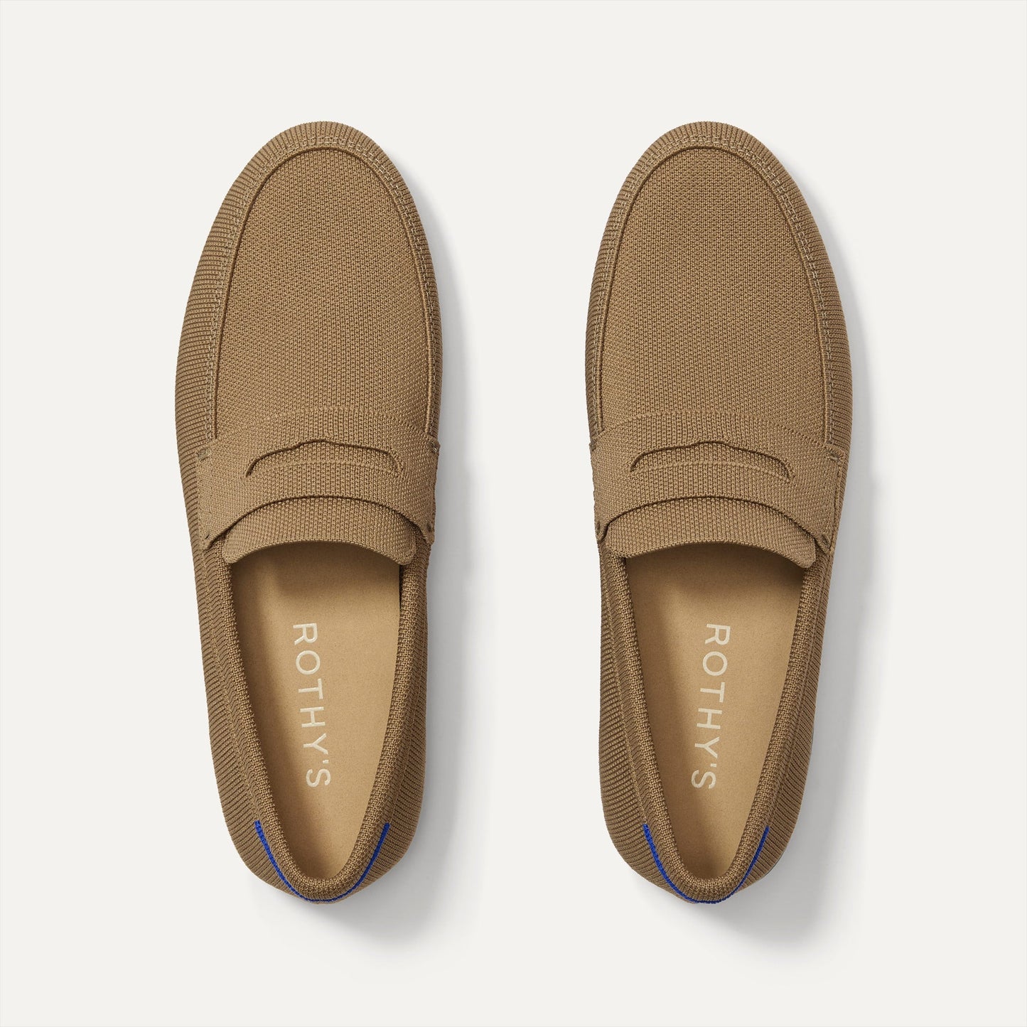Rothy's Men's Ravello Penny Loafer in Morel