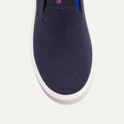 Rothy's The Kids Sneaker in Deep Navy