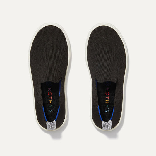 Rothy's The Kids Sneaker in Black