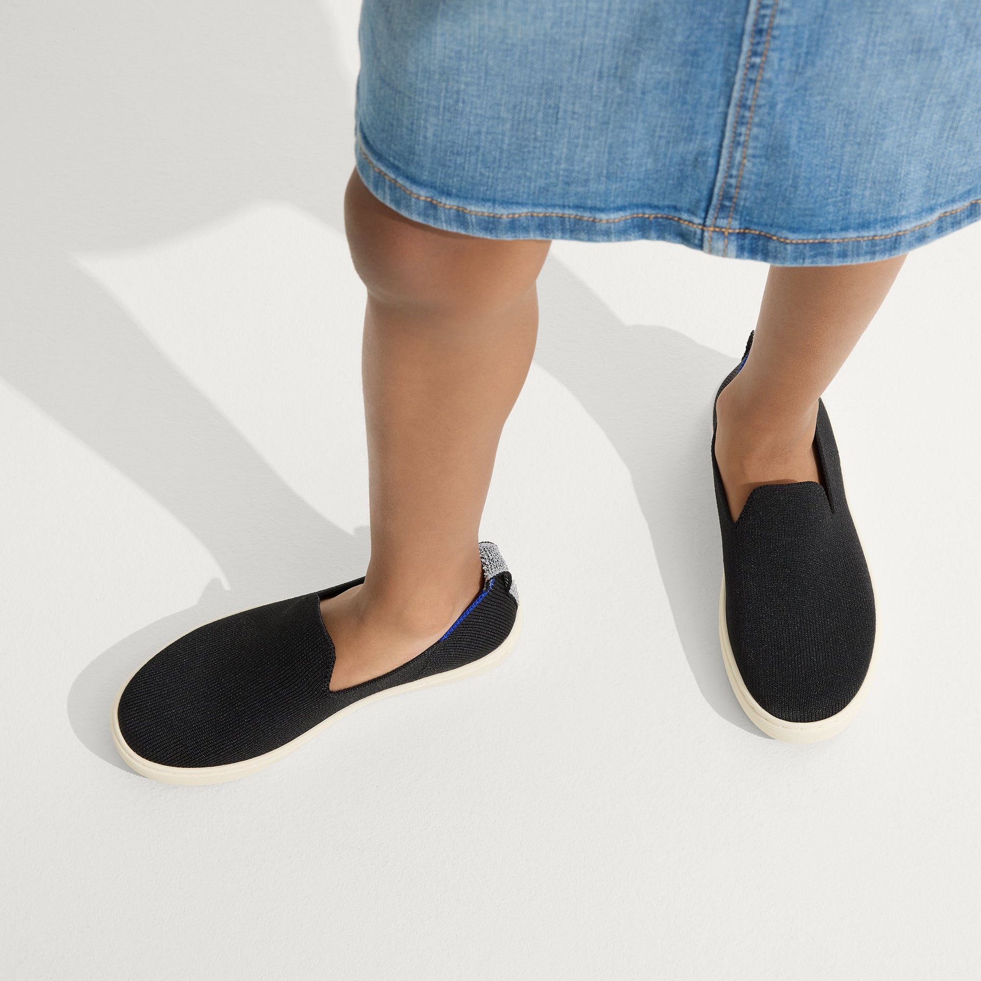 Rothy's The Kids Sneaker in Black