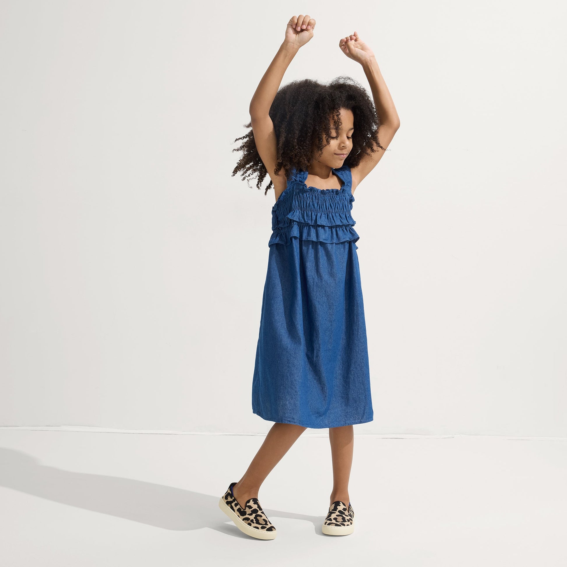 Rothy's The Kids Sneaker in Desert Cat