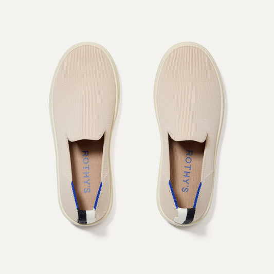 Rothy's The Kids Sneaker in Sand