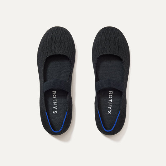Rothy's The Kids Mary Jane in Black