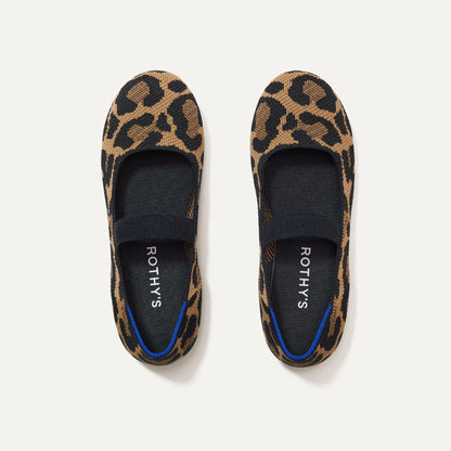Rothy's The Kids Mary Jane in Amber Cat