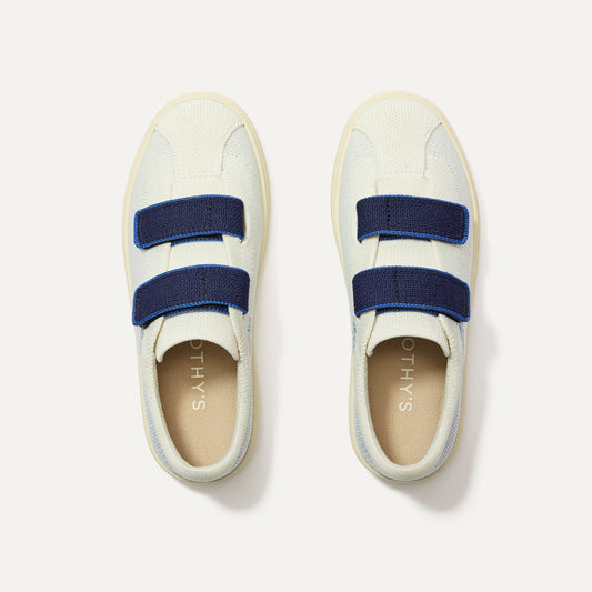 Rothy's The Kids Strap Sneaker in Blue Raspberry