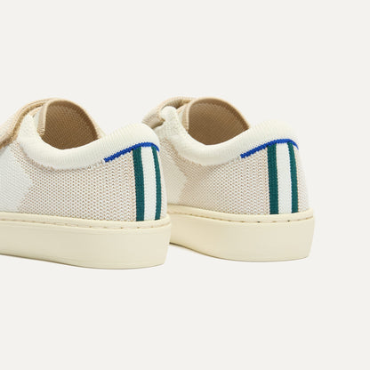 Rothy's The Kids Strap Sneaker in Vanilla Ice