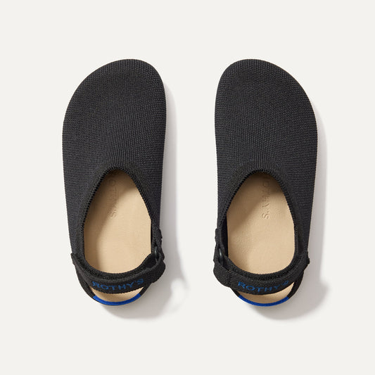 Rothy's The Kids Clog in Black