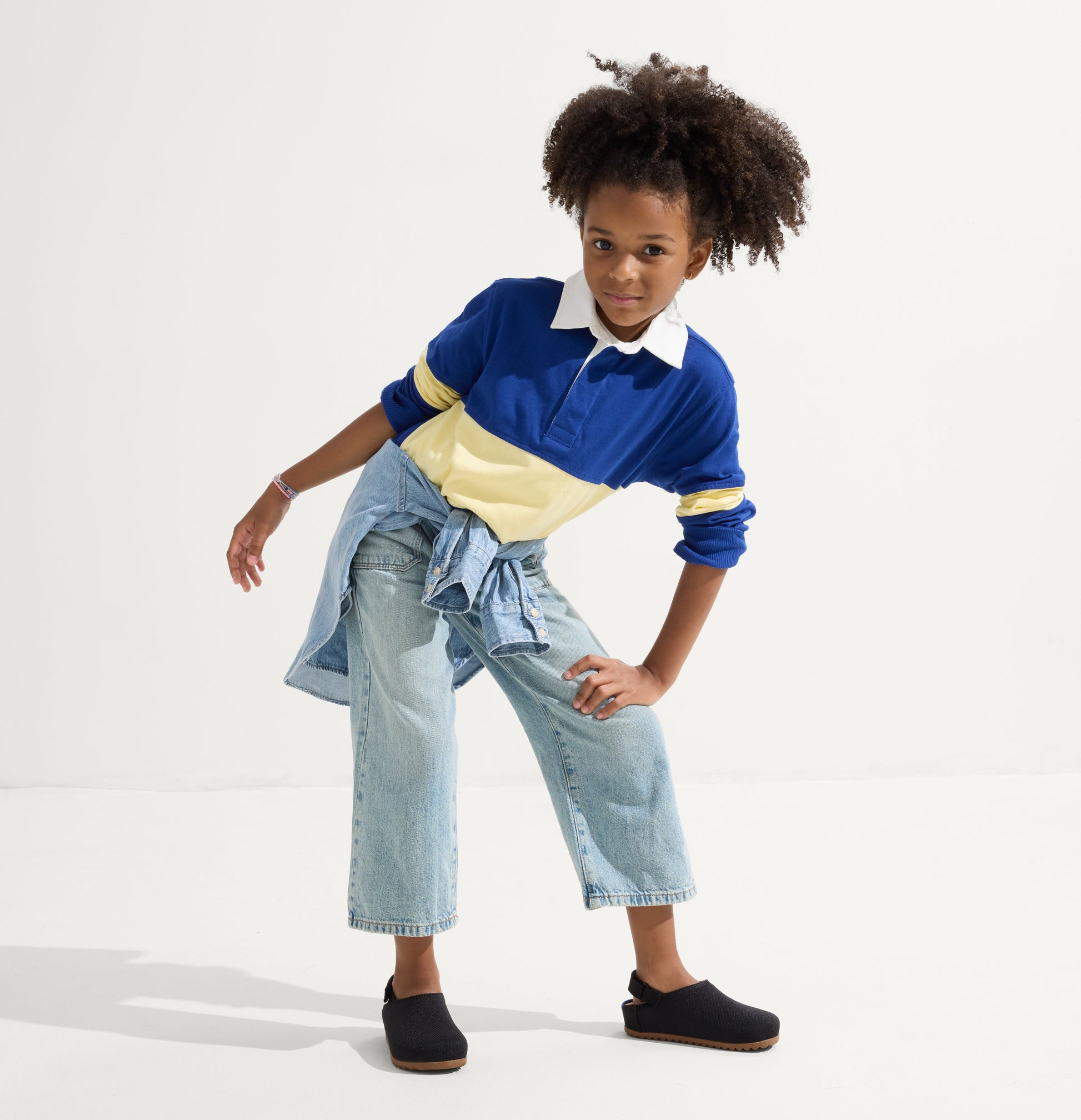 Rothy's The Kids Clog in Black