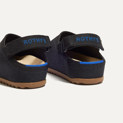Rothy's The Kids Clog in Black