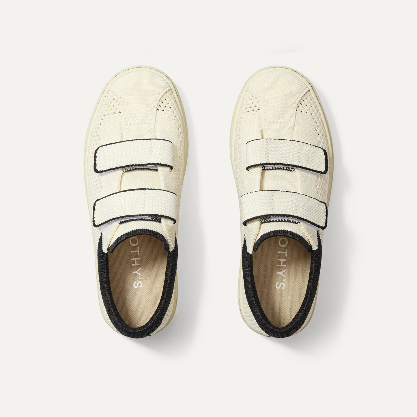 Rothy's The Kids Strap Sneaker in Chess Open-Knit