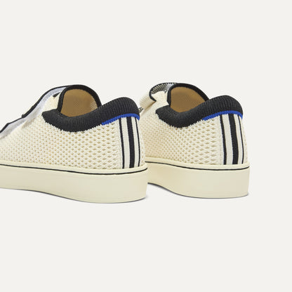 Rothy's The Kids Strap Sneaker in Chess Open-Knit