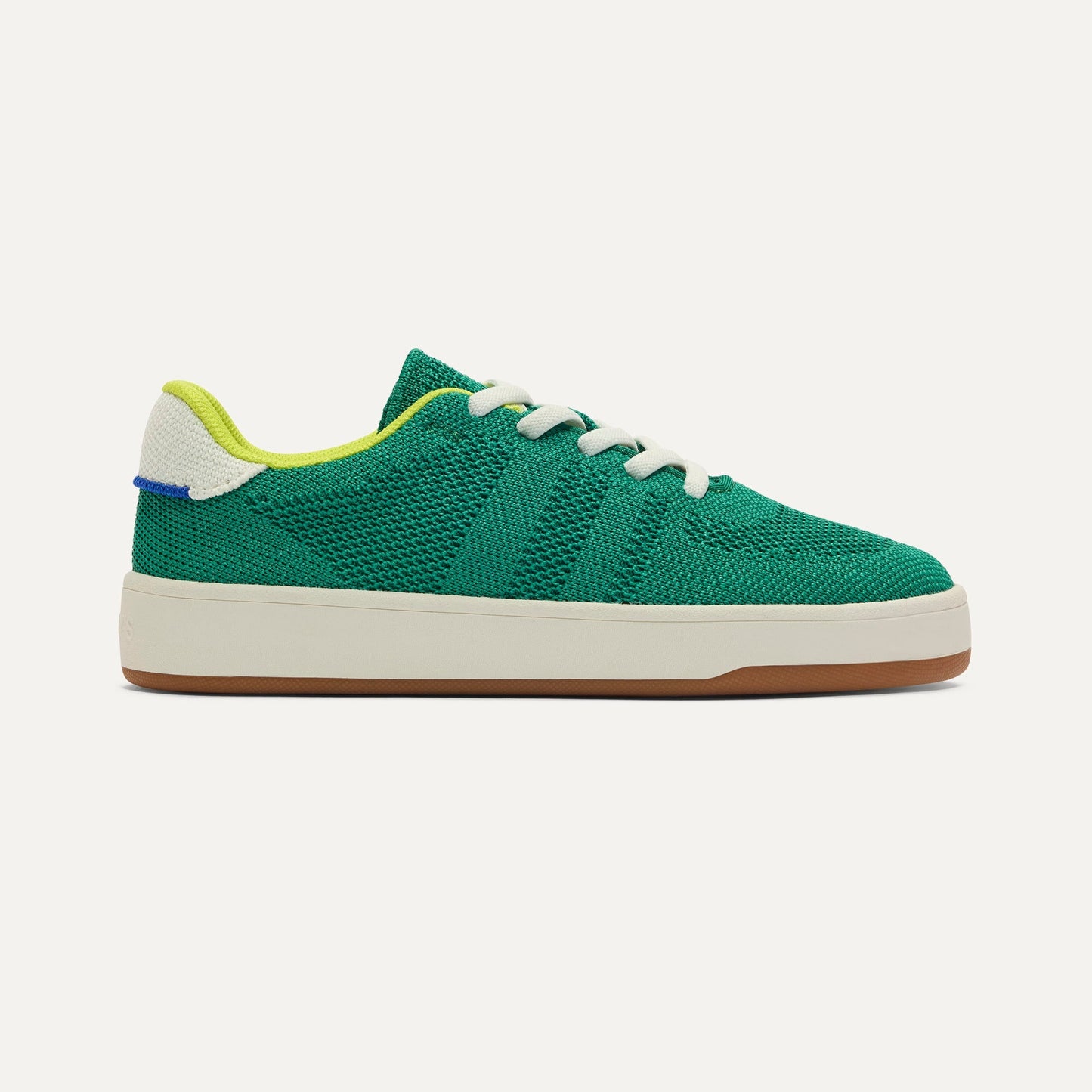 Rothy's Kids Stretch Sneaker in Emerald Pop