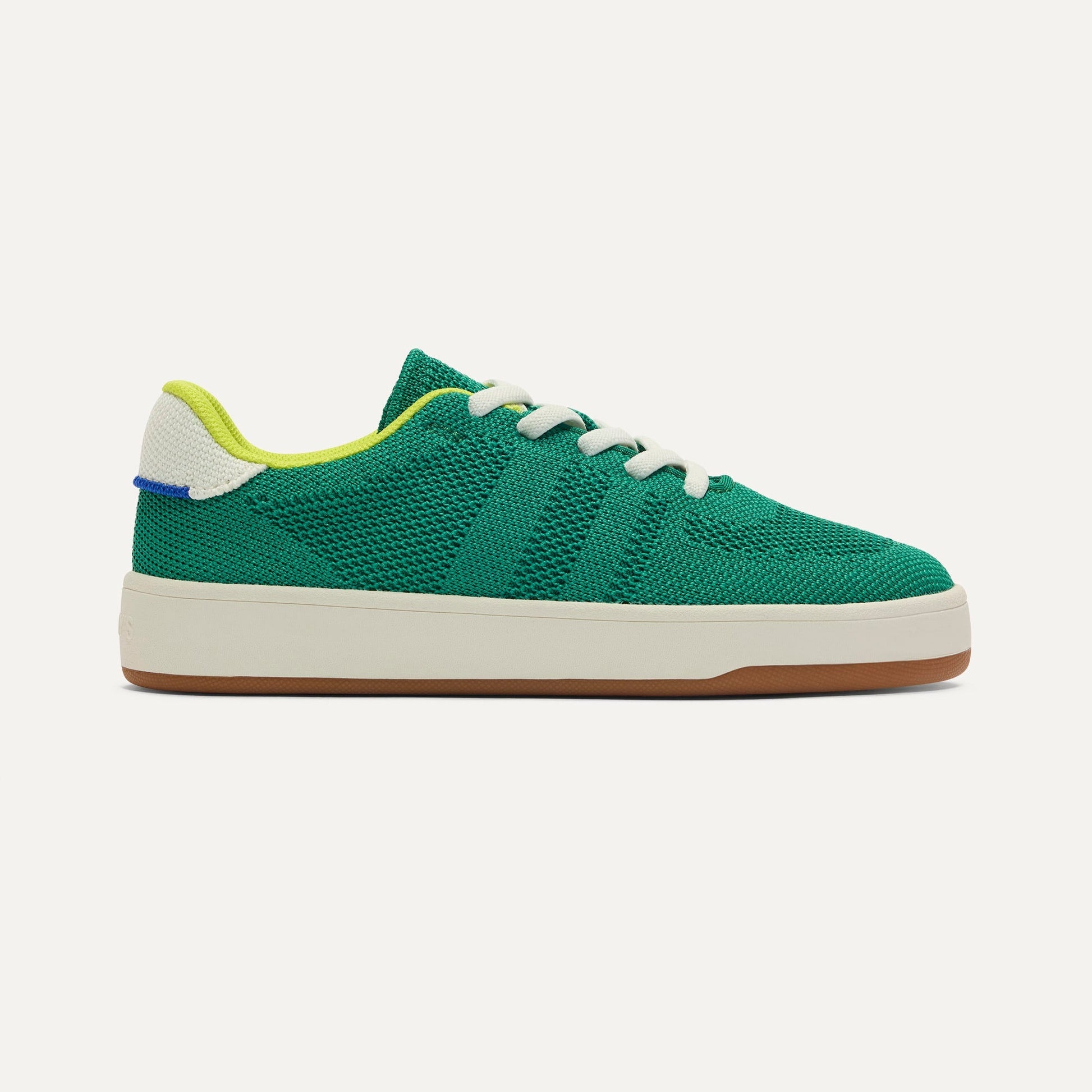 Rothy's Kids Stretch Sneaker in Emerald Pop