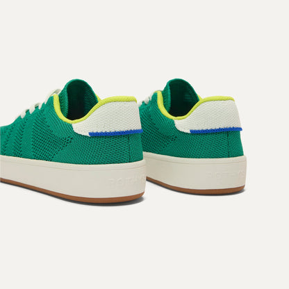 Rothy's Kids Stretch Sneaker in Emerald Pop
